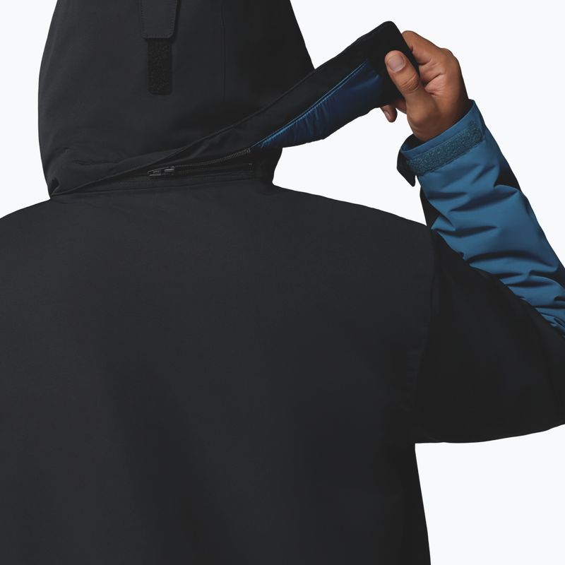 Men's ski jacket Columbia Last Tracks III black/phoenix blue 10