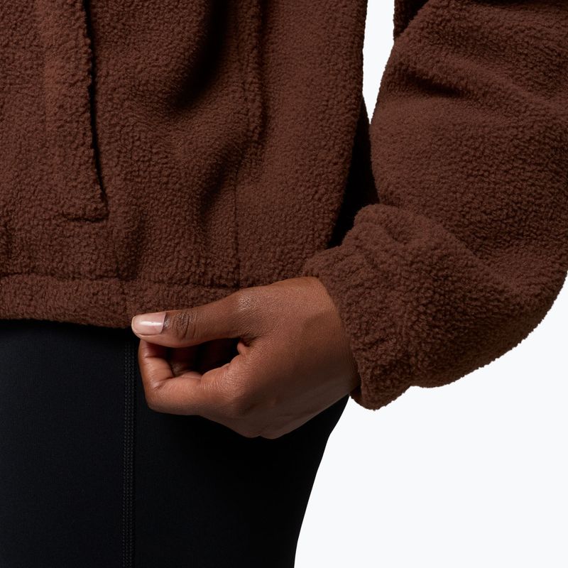 Women's fleece sweatshirt Columbia Timber Meadow MTR Fleece Hoodie tobacco 7