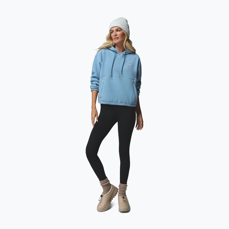Women's fleece sweatshirt Columbia Timber Meadow MTR Fleece Hoodie rainy day 2