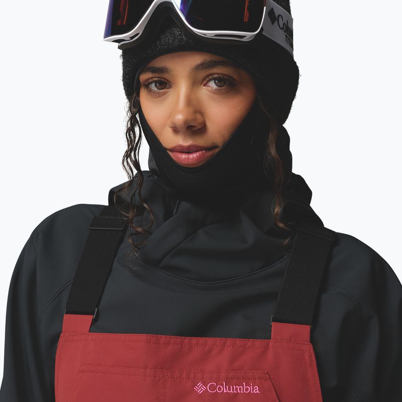 Women's ski trousers Columbia Coreshot Bib red oxide 5