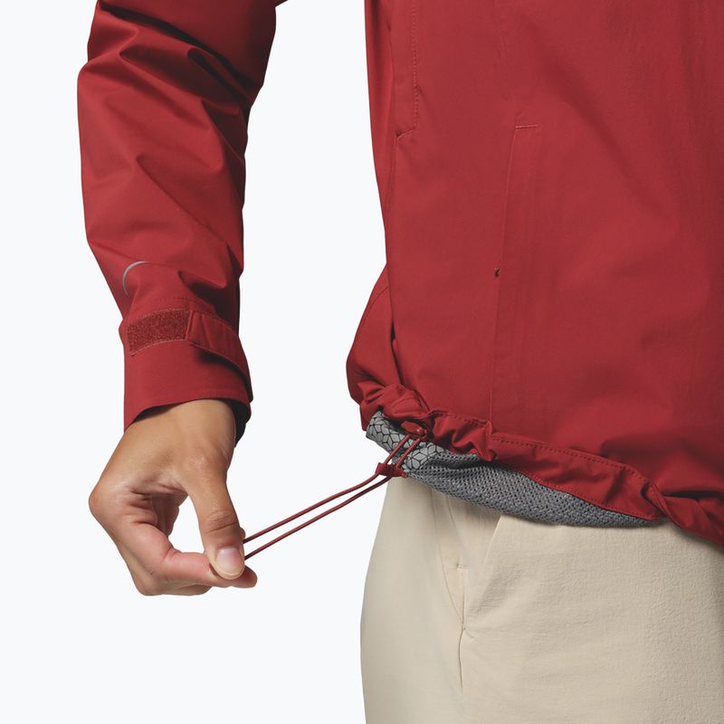 Women's softshell jacket Columbia Trailborne 2.5L Shell red oxide 12