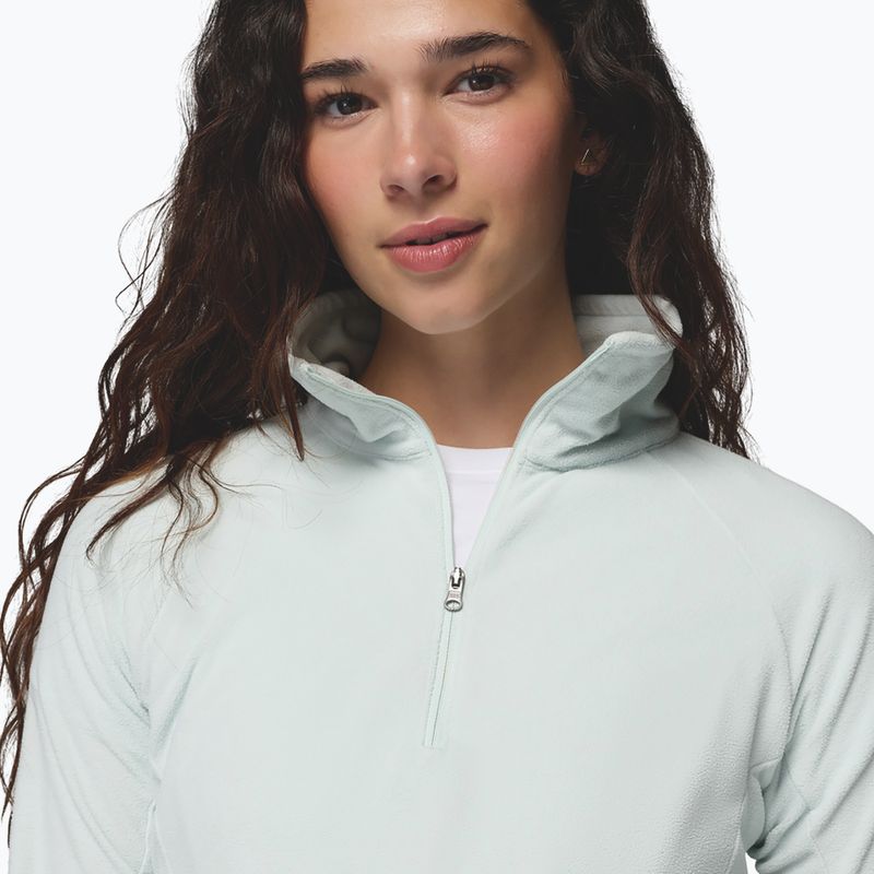 Women's fleece sweatshirt Columbia Glacial IV 1/2 Zip Tea Light 5