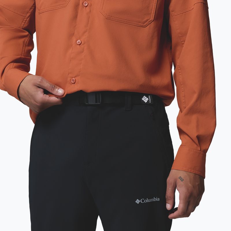 Men's hiking trousers Columbia Essential Hike™ Brushed Back black 5