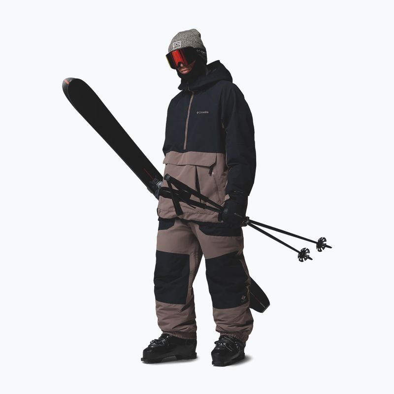 Men's snowboard jacket Columbia Coreshot Shell Anorak iron/black 2