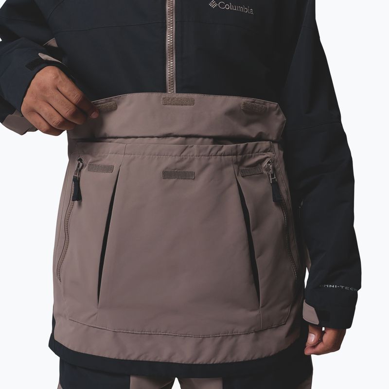 Men's snowboard jacket Columbia Coreshot Shell Anorak iron/black 7