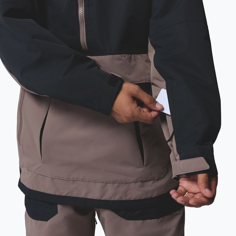 Men's snowboard jacket Columbia Coreshot Shell Anorak iron/black 10