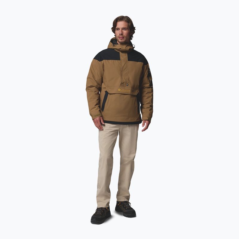 Men's insulated jacket Columbia Challenger II Ins Pullover delta/black 2