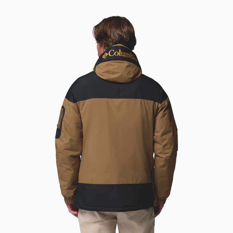 Men's insulated jacket Columbia Challenger II Ins Pullover delta/black 3