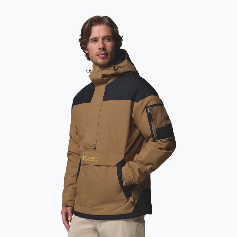 Men's insulated jacket Columbia Challenger II Ins Pullover delta/black 4