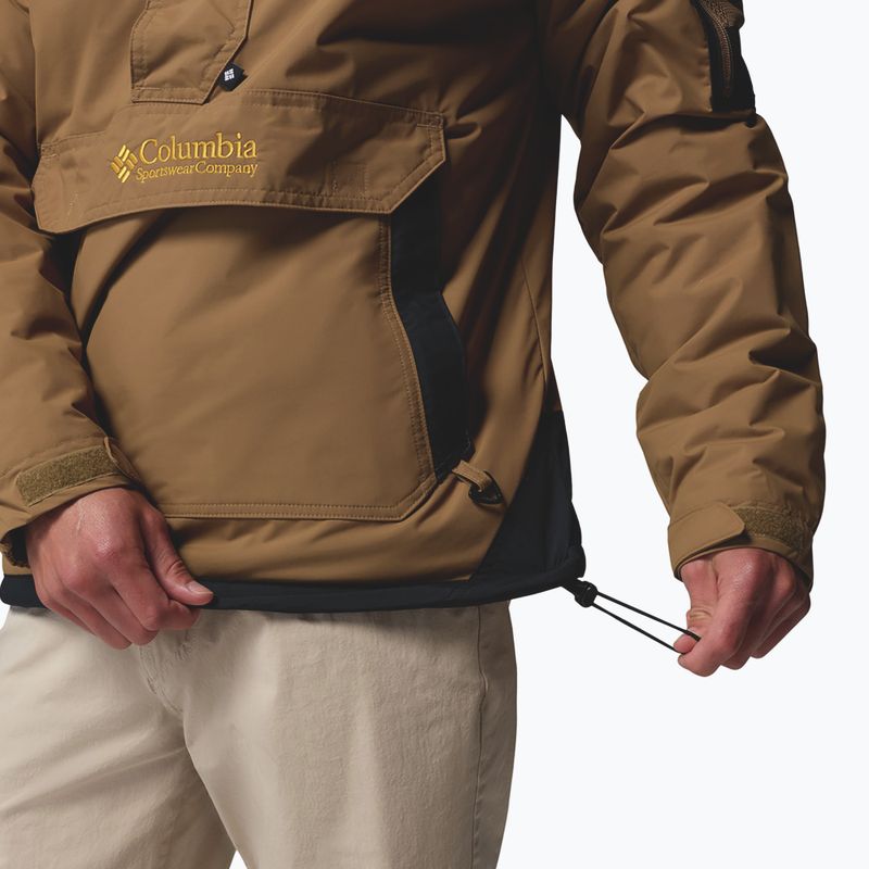 Men's insulated jacket Columbia Challenger II Ins Pullover delta/black 7