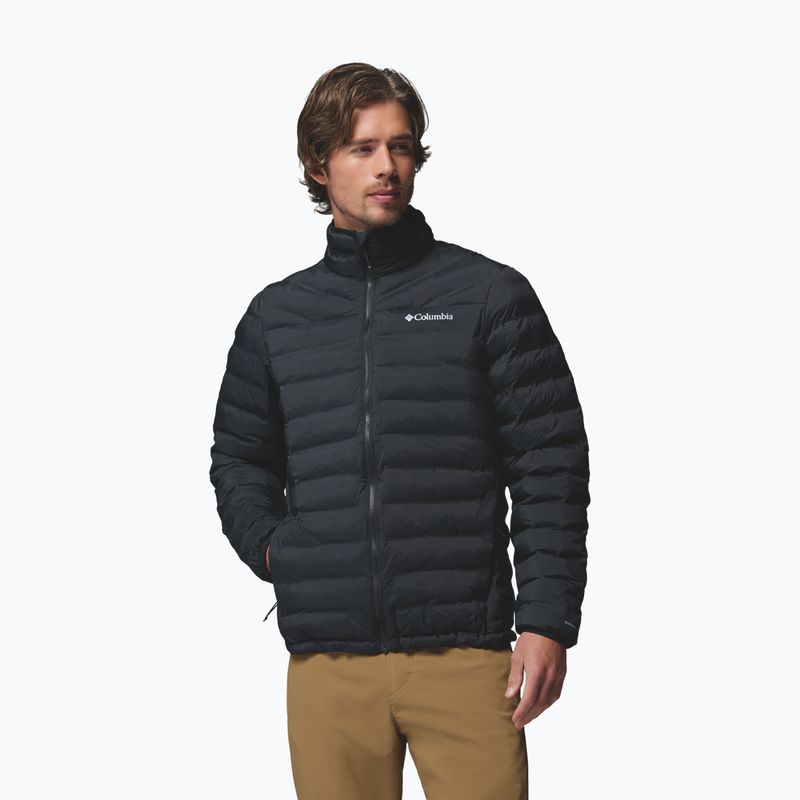 Men's insulated jacket Columbia Terwilliger Trail Heat Seal black 5