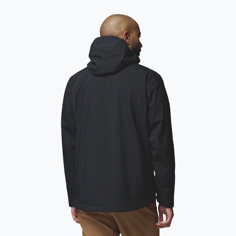 Men's 3-in-1 jacket Columbia Trailborne Interchange black 3
