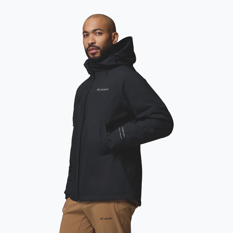 Men's 3-in-1 jacket Columbia Trailborne Interchange black 4