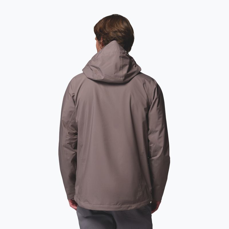 Men's 3-in-1 jacket Columbia Trailborne Interchange iron 3