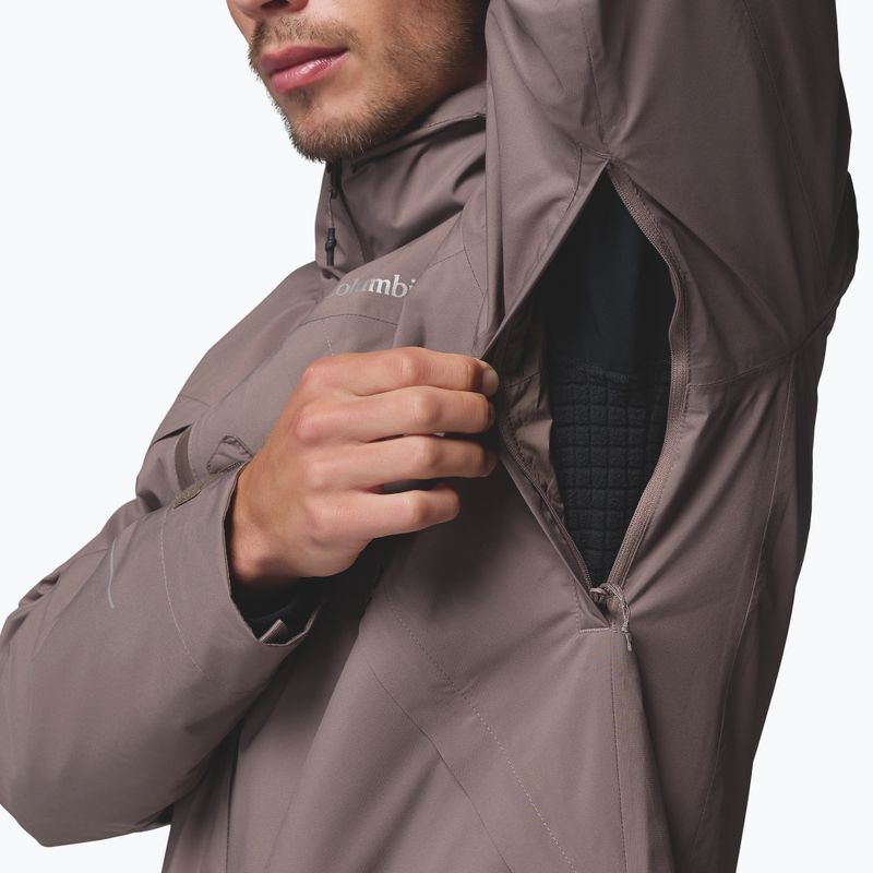 Men's 3-in-1 jacket Columbia Trailborne Interchange iron 10