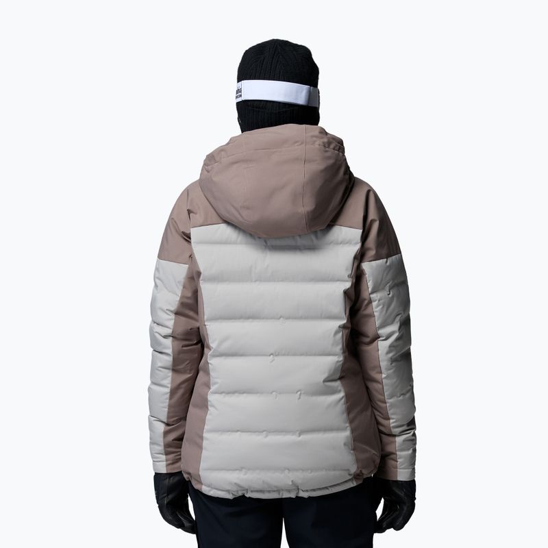 Women's ski jacket Columbia Glacier Ridge Down iron/flint grey 3