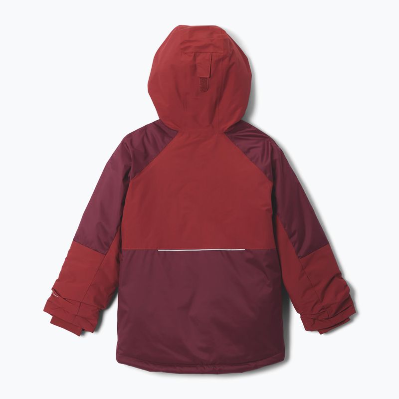 Children's ski jacket Columbia Mighty Mogul III Rich Wine/Red Oxide 2