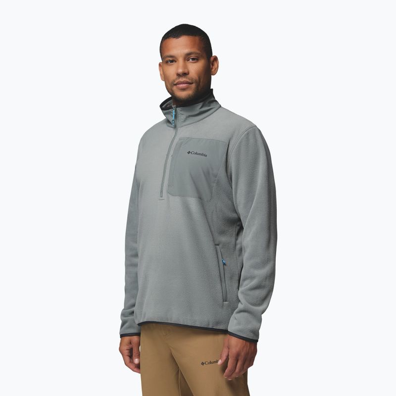 Men's fleece sweatshirt Columbia Pacific Arch 200 1/2 Zip Fleece sedona sage 4