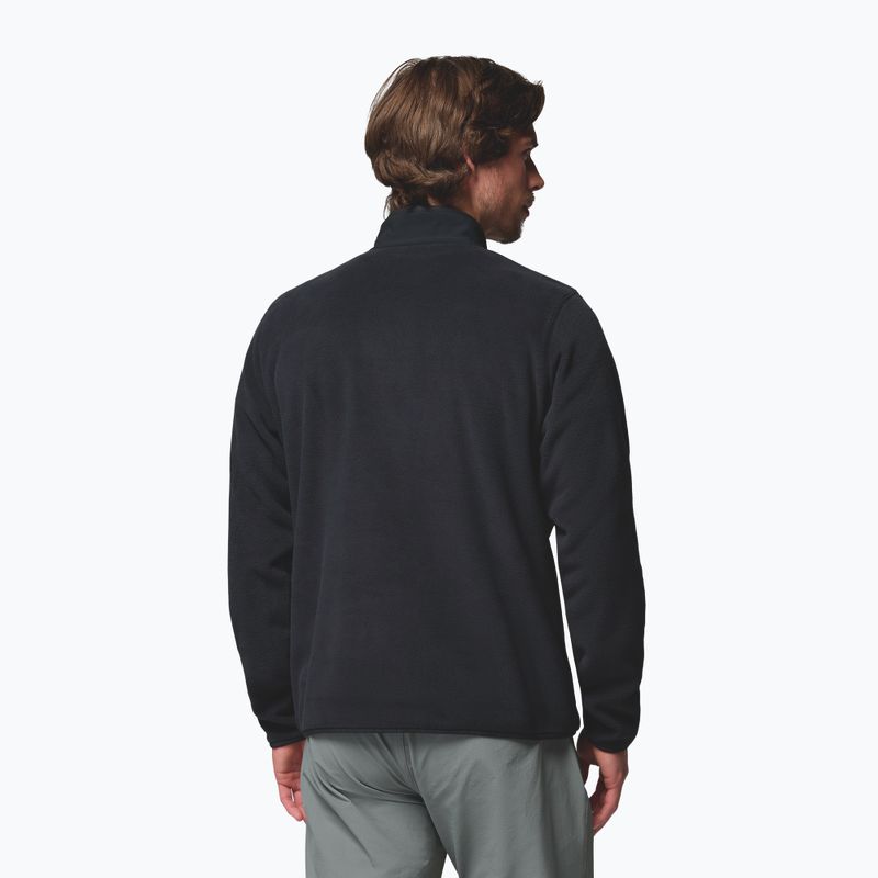 Men's fleece sweatshirt Columbia Pacific Arch 200 1/2 Zip Fleece Black 3