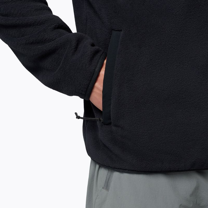 Men's fleece sweatshirt Columbia Pacific Arch 200 1/2 Zip Fleece Black 6