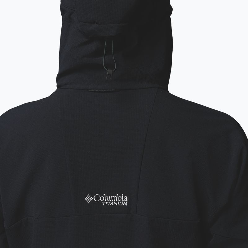 Women's softshell jacket Columbia Tennen Mountain Hooded Softshell black 7