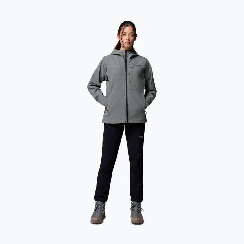 Women's softshell jacket Columbia Tennen Mountain Hooded Softshell sedona sage 2