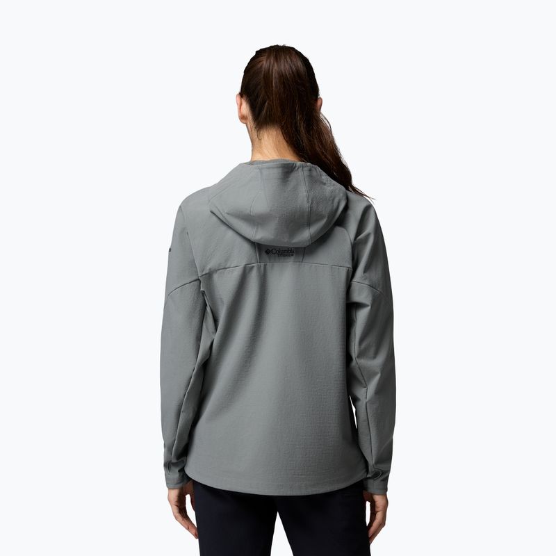 Women's softshell jacket Columbia Tennen Mountain Hooded Softshell sedona sage 3