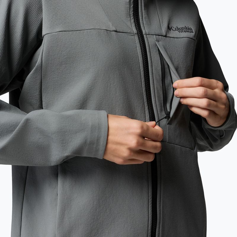 Women's softshell jacket Columbia Tennen Mountain Hooded Softshell sedona sage 10
