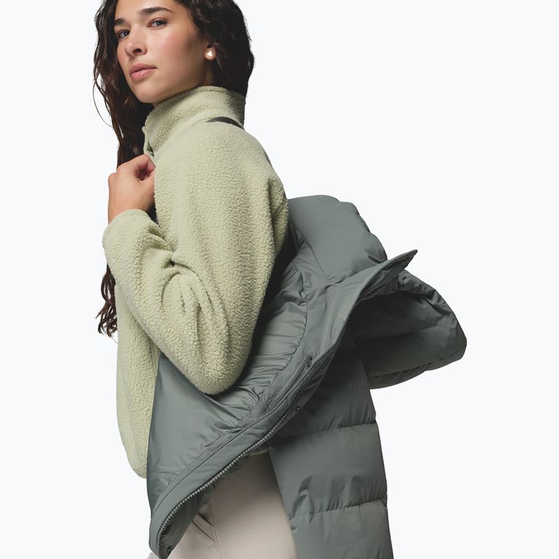 Women's down jacket Columbia Amaze Puff Hooded Sedona Sage 6