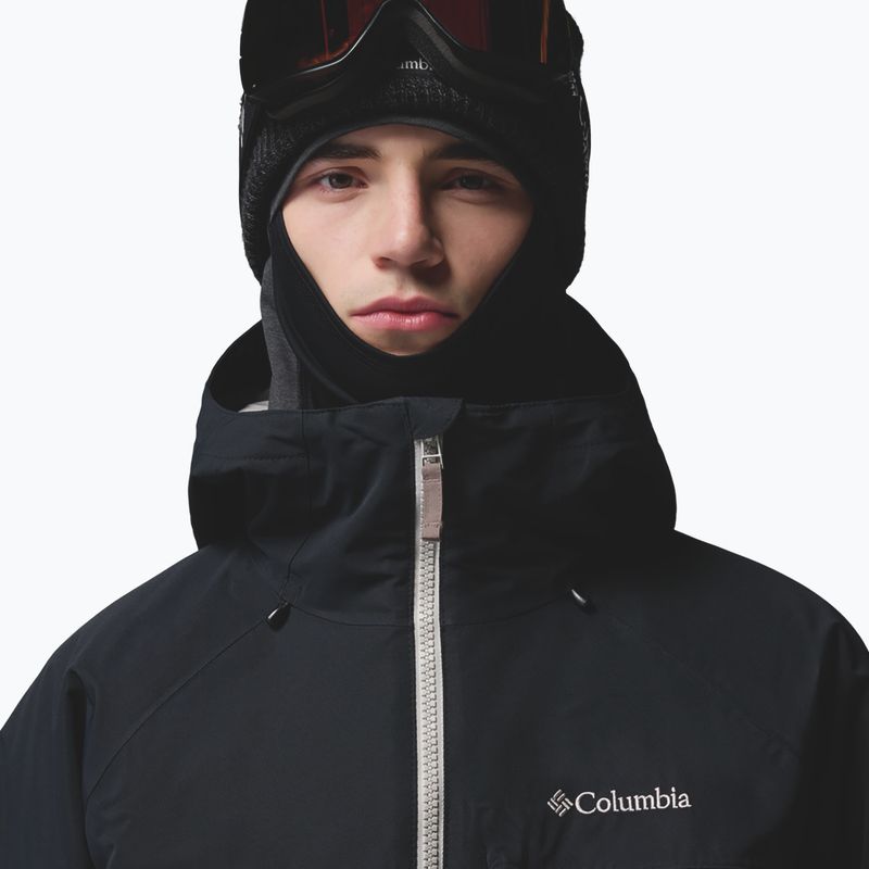 Men's snowboard jacket Columbia Coreshot iron/black/flint grey 6