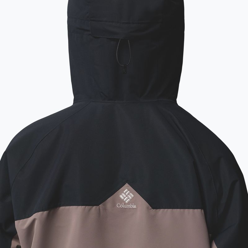 Men's snowboard jacket Columbia Coreshot iron/black/flint grey 8