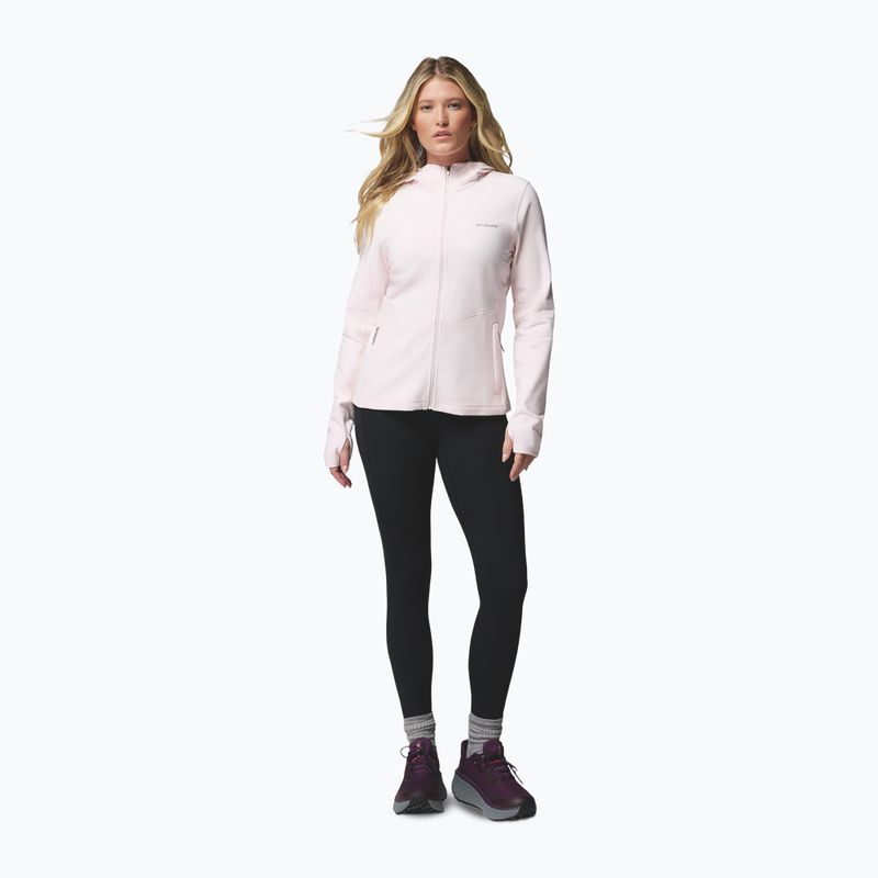 Women's jacket Columbia Star Valley Hooded Full Zip powder pink 2