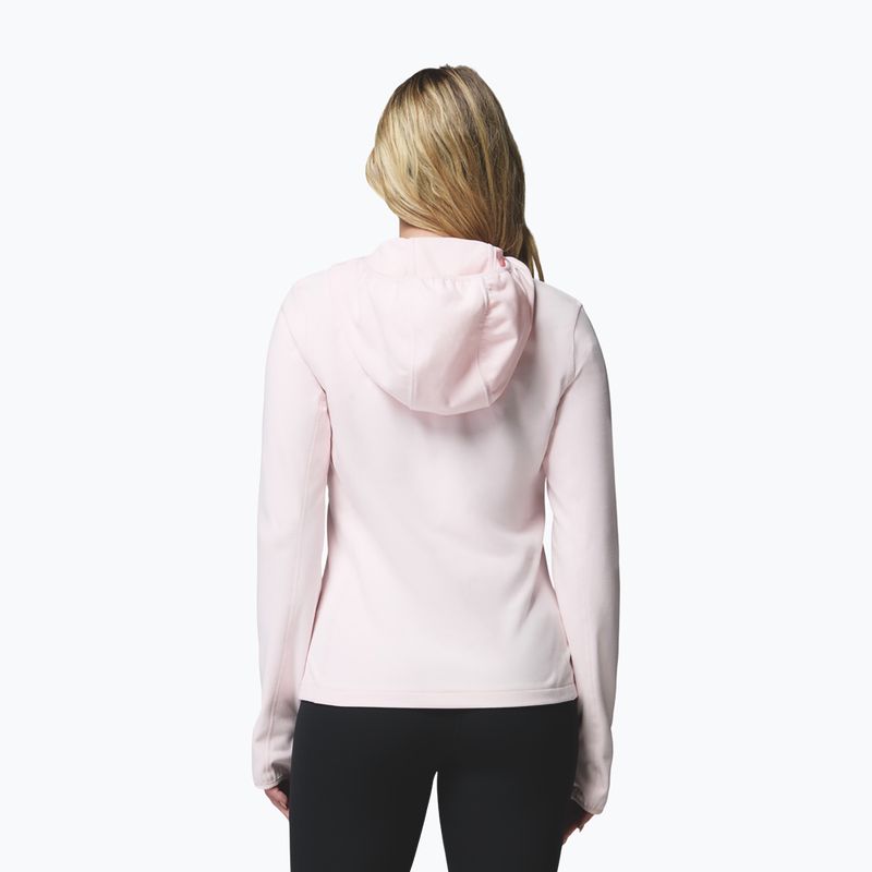Women's jacket Columbia Star Valley Hooded Full Zip powder pink 3
