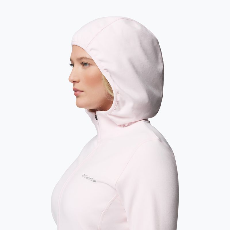 Women's jacket Columbia Star Valley Hooded Full Zip powder pink 7
