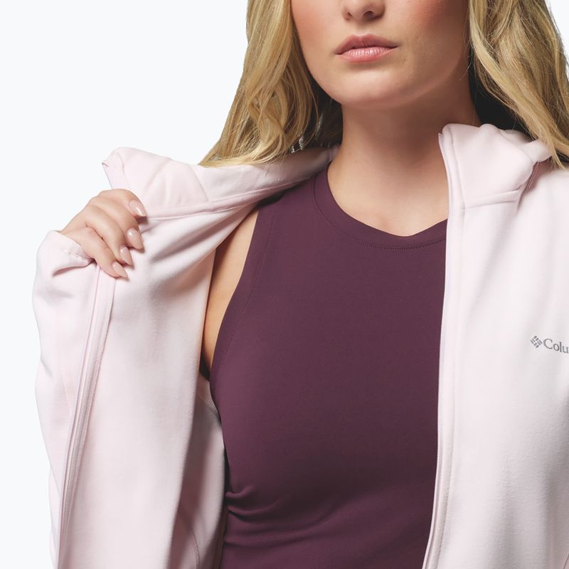 Women's jacket Columbia Star Valley Hooded Full Zip powder pink 8