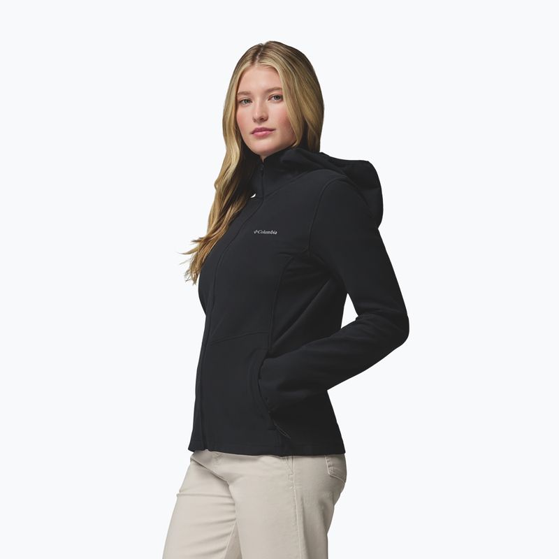 Women's jacket Columbia Star Valley Hooded Full Zip black 5