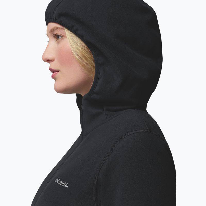 Women's jacket Columbia Star Valley Hooded Full Zip black 9
