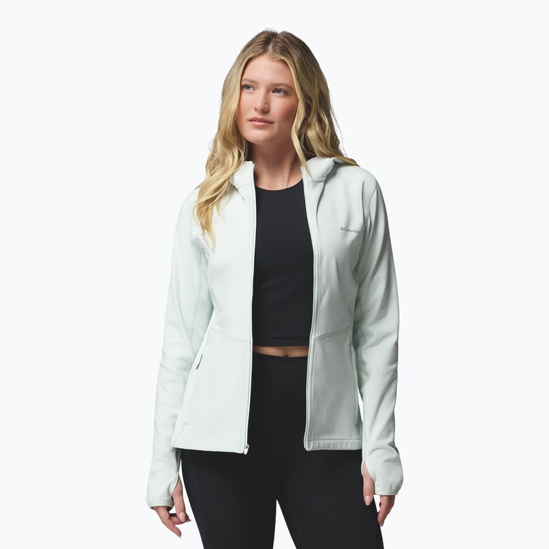 Women's jacket Columbia Star Valley Hooded Full Zip tea light 4