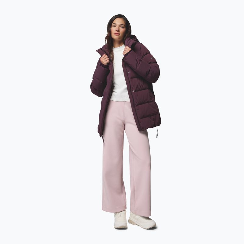 Women's down jacket Columbia Amaze Puff Mid Hooded moonvista 2