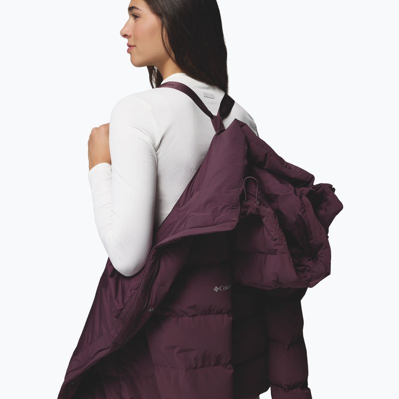 Women's down jacket Columbia Amaze Puff Mid Hooded moonvista 6