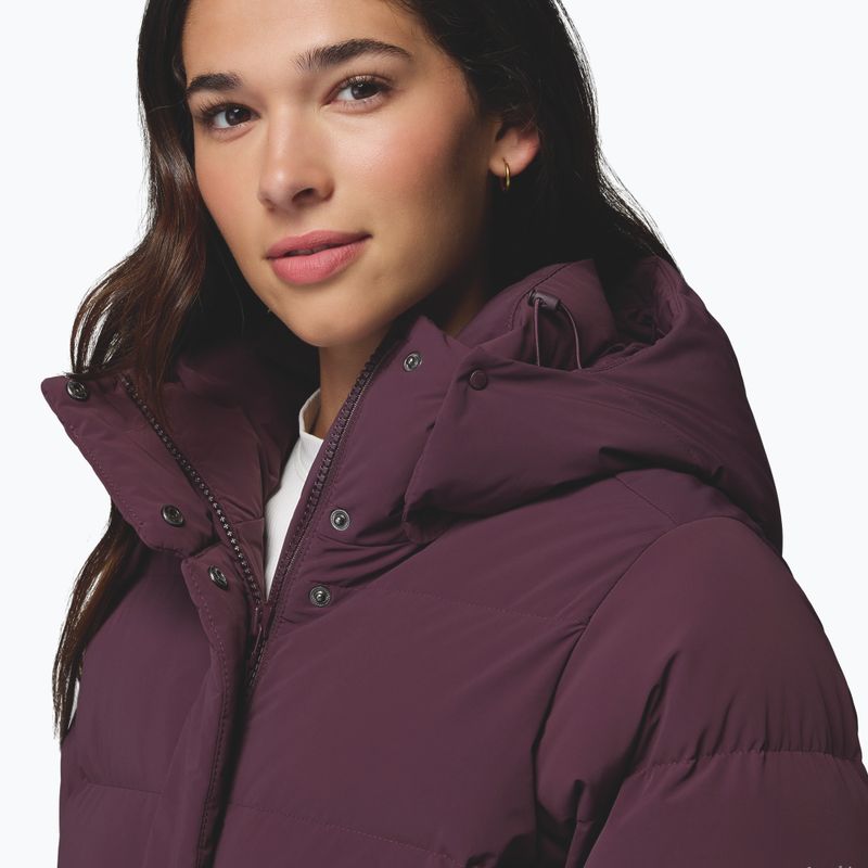 Women's down jacket Columbia Amaze Puff Mid Hooded moonvista 9