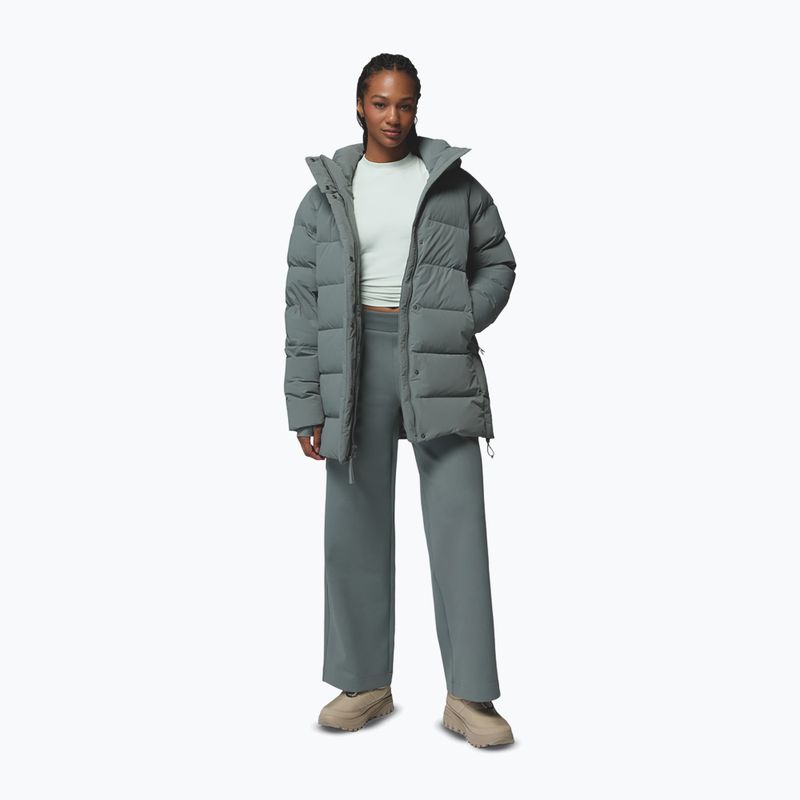 Women's down jacket Columbia Amaze Puff Mid Hooded sedona sage 2