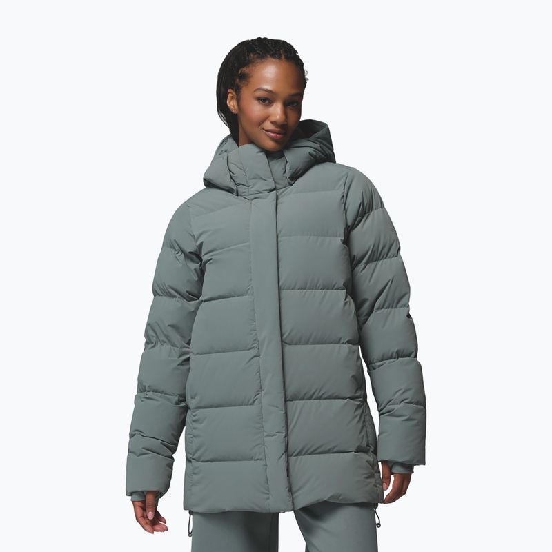 Women's down jacket Columbia Amaze Puff Mid Hooded sedona sage 4