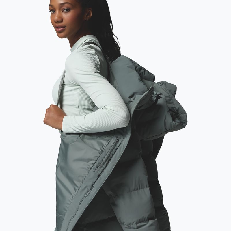 Women's down jacket Columbia Amaze Puff Mid Hooded sedona sage 7