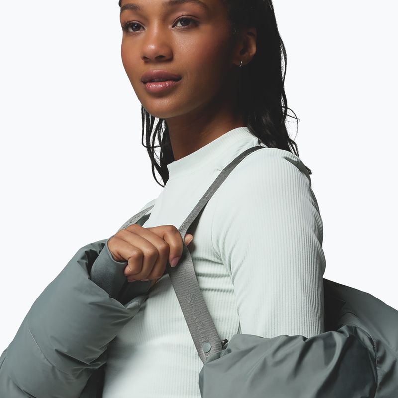 Women's down jacket Columbia Amaze Puff Mid Hooded sedona sage 8
