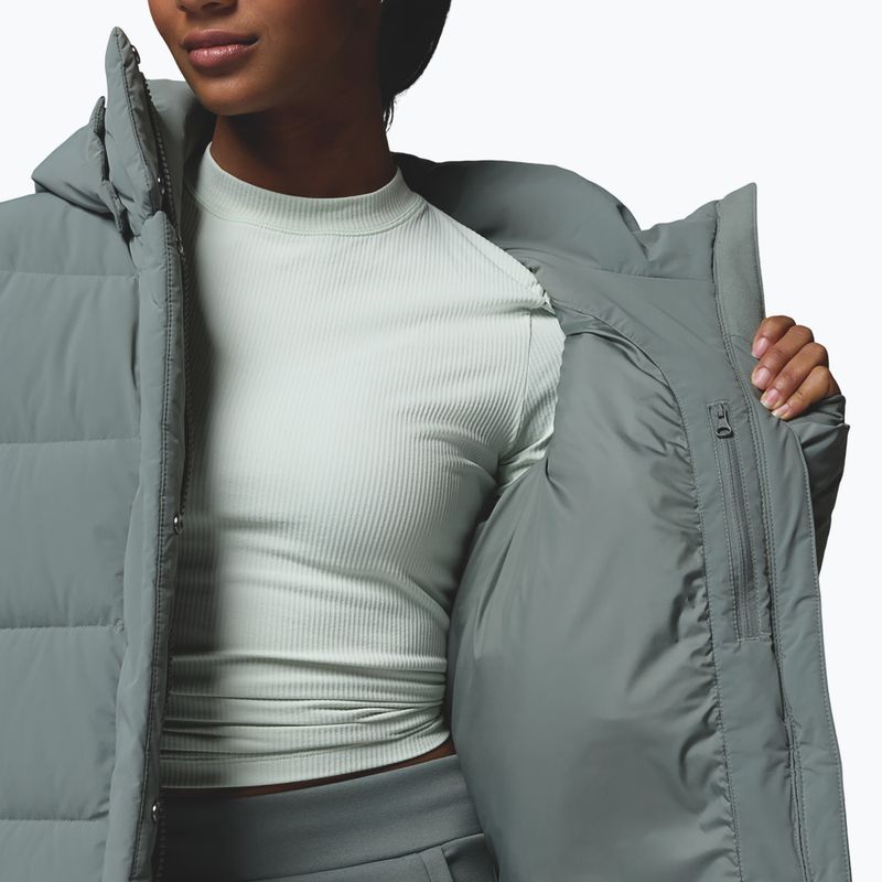 Women's down jacket Columbia Amaze Puff Mid Hooded sedona sage 9