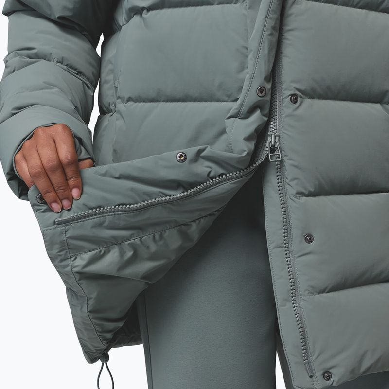 Women's down jacket Columbia Amaze Puff Mid Hooded sedona sage 13