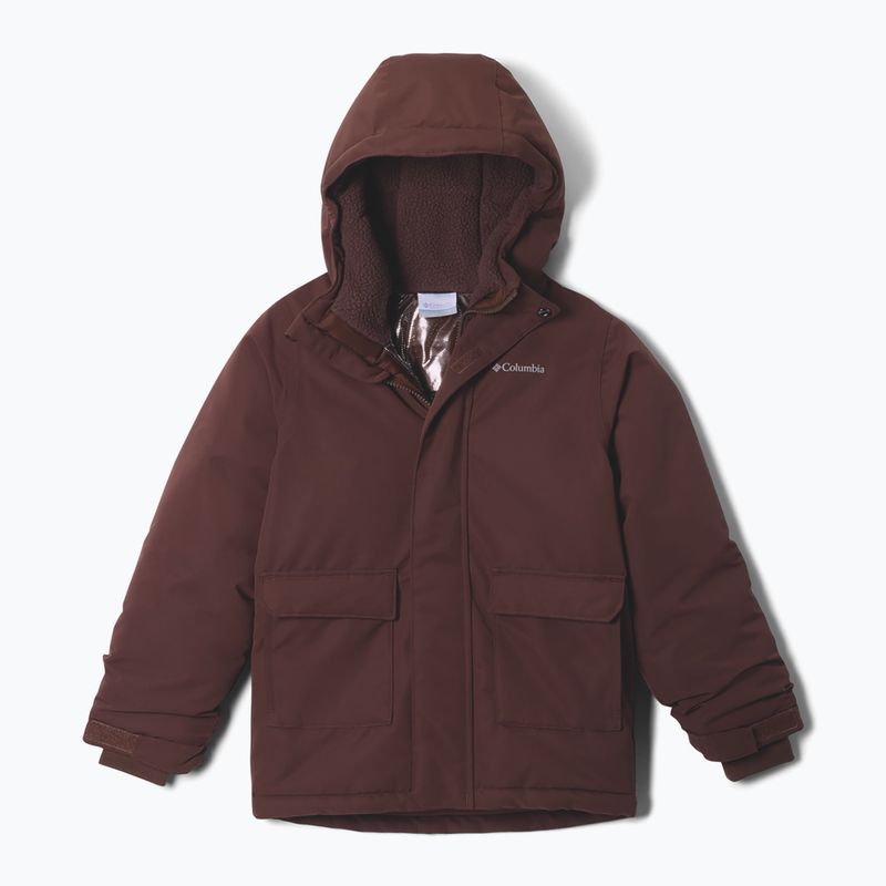 Children's insulated jacket Columbia Nordic Strider III tobacco