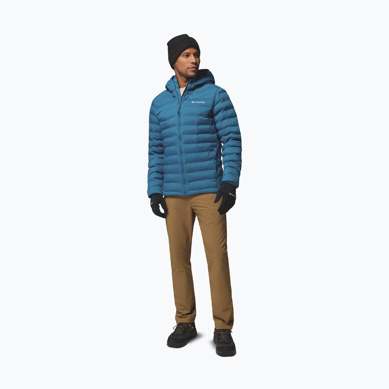 Men's jacket Columbia Terwiliger Trail Heat Seal Hooded phoenix blue 2