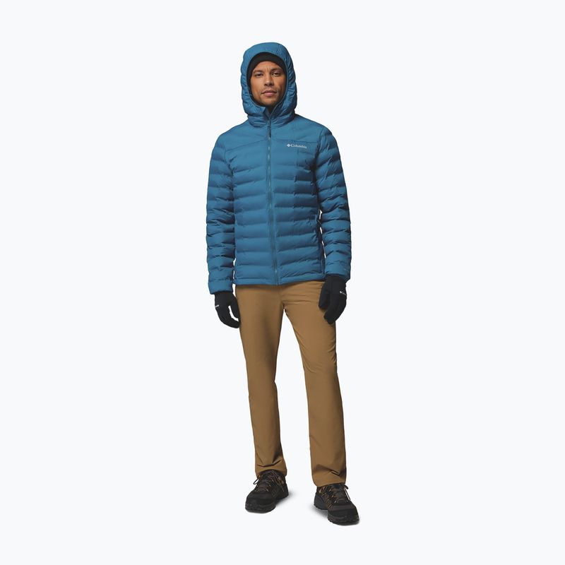 Men's jacket Columbia Terwiliger Trail Heat Seal Hooded phoenix blue 3